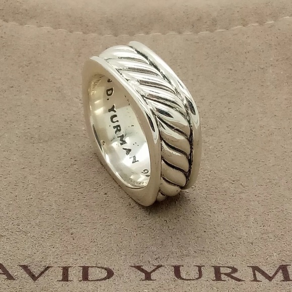 💢SOLD 🛑David Yurman Narrow SS Sculpted Cable - Picture 5 of 8